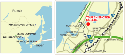 TSUZEN SHOTEN map